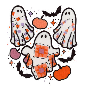 Quilted Ghost Applique 7