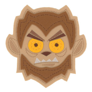 Werewolf Felt Applique