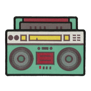 Boombox Mug Rug