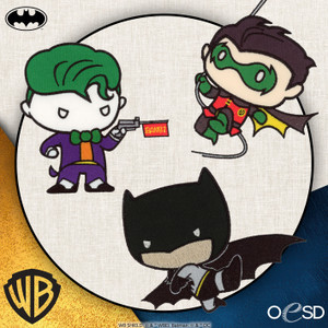 Batman Chibi Appliques