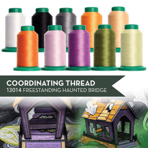 Haunted Village Freestanding Bridge 13014 - Coordinating Thread