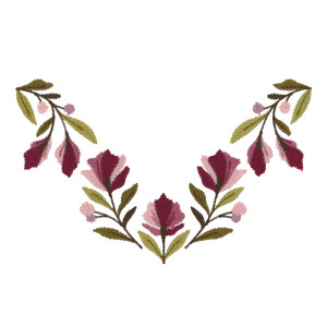 Floral Vine Collar 1