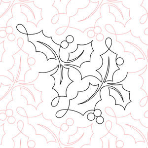 Ribbon Holly PANTOprint