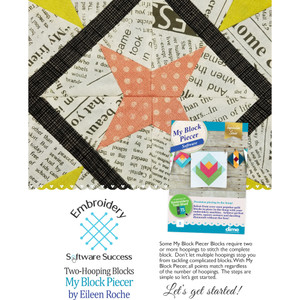 My Block Piecer Two Hooping Blocks