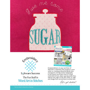 The Fun Stuff in Word Art in Stitches