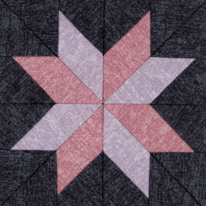 Eight Point Star Large Block