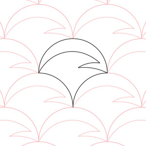 Art Deco Clamshell 5 PANTOprint