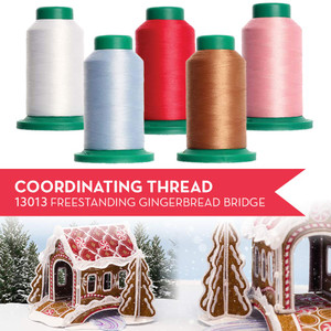 Gingerbread Village Freestanding Bridge 13013 - Coordinating Thread