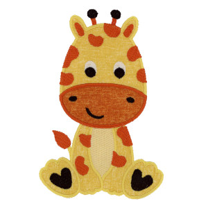 Baby Giraffe Applique