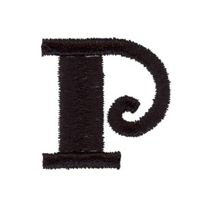 Fancy Alphabet P