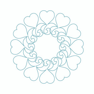 Love Quilting Circle 1 DIGITAL