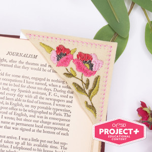 Floral Corner Bookmarks