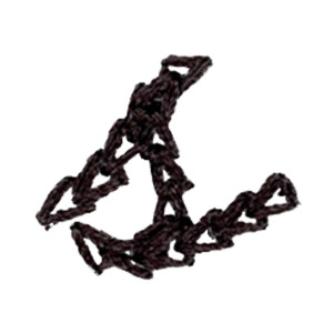 Chain Stitch Lowercase S