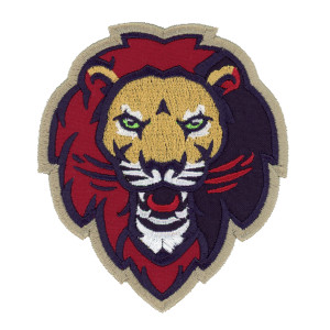 Lion Mascot Applique 1