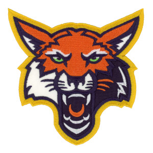 Fox Mascot Applique