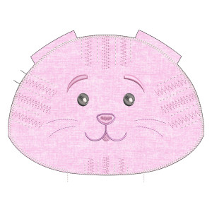 Kitten Pouch Front