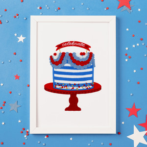 Happy Birthday America by Muffin Grayson