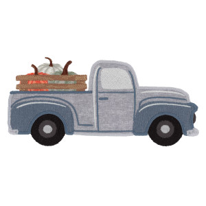 Fall Truck Applique