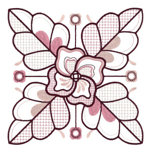 Wildflower Square Block