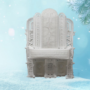 USB - Freestanding Winter Village Theatre