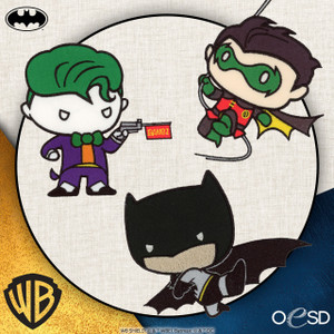 USB - Batman Chibi Appliques