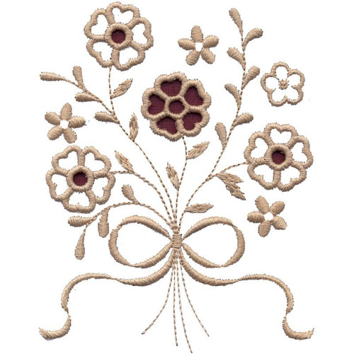 Flowers & Ribbon