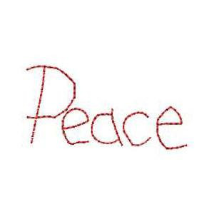 Christmas Lights Peace