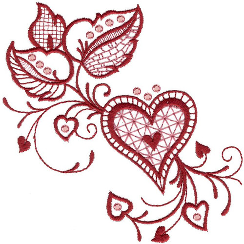 Heart & Leaves Glitz