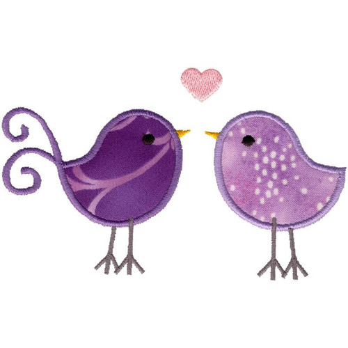 Love Birdies Applique