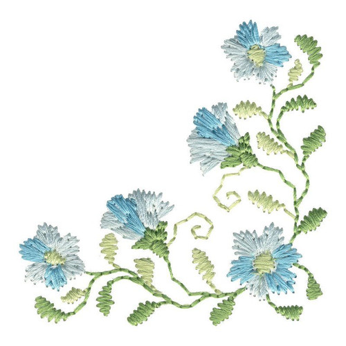 Blue Flowers Corner