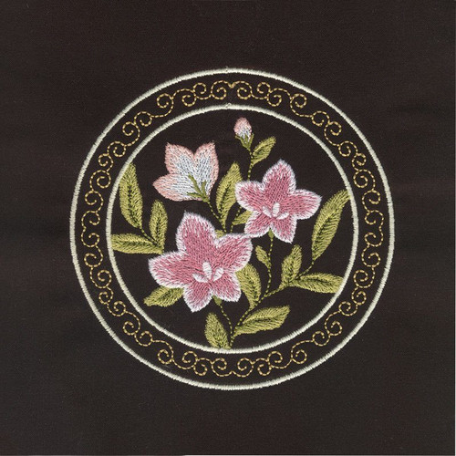 Asian Floral Circle