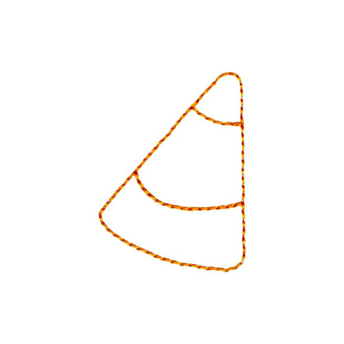 Linework Candy Corn Charm
