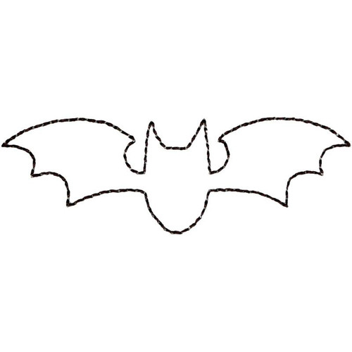 Linework Bat Charm