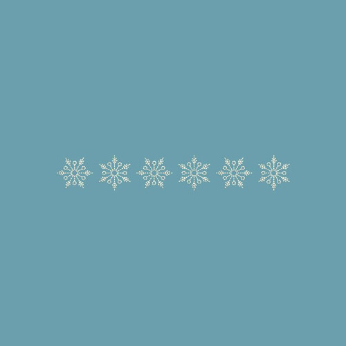 Snowflake Assortment 8 Border