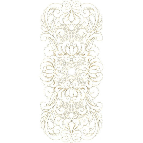 Jumbo Quilting Flower Rectangle