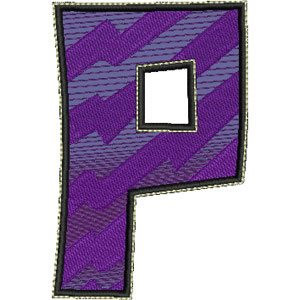 Letter P Applique