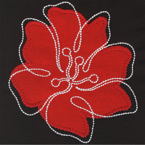 Couture Flower Applique 1