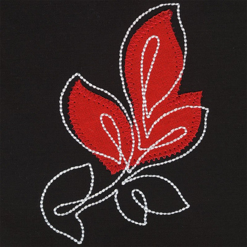 Couture Leaves Applique 2