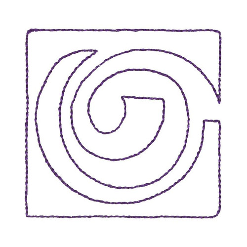 Triple Run Quilting Motif 11