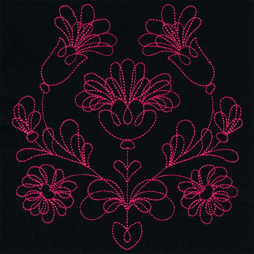 Doodle Flowers Centerpiece