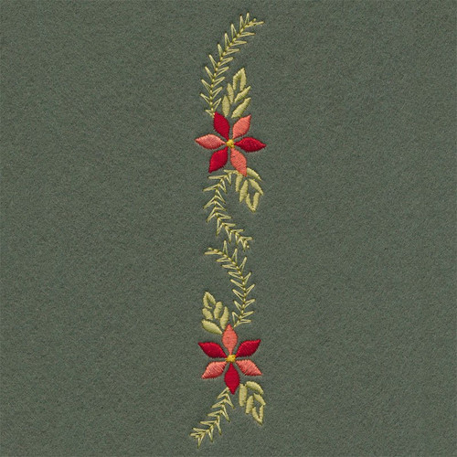 Poinsettia Border | 12470-28