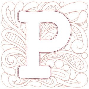 Quilted P