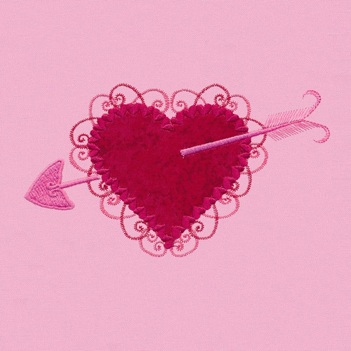 Filigree Heart Applique