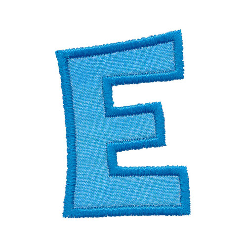 Cutie Applique Alphabet E
