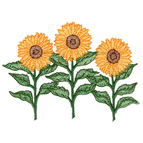 Sunflower Trio