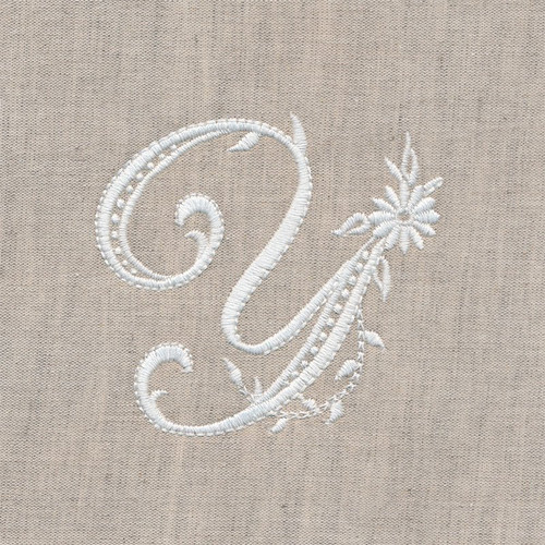 Whitework Monogram Y