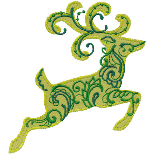 Reindeer Applique 3