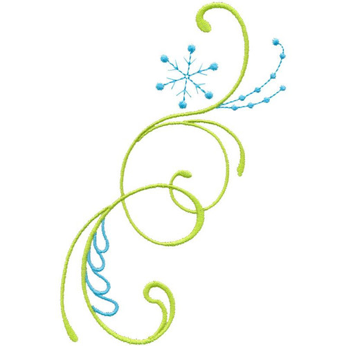 Snowflake Swirl