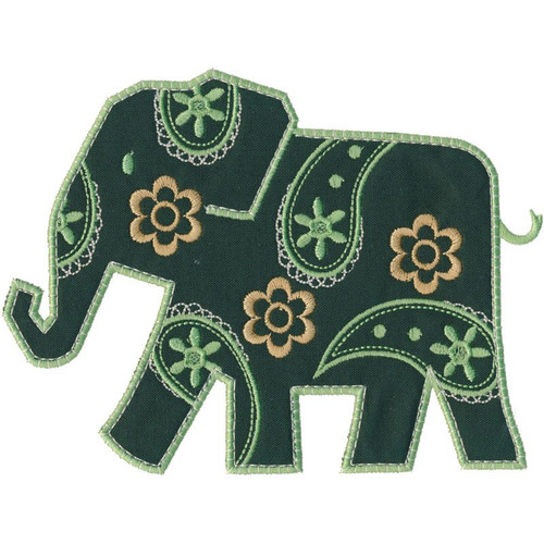 Elephant Applique 4