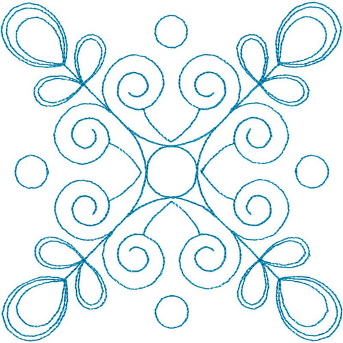 Quilting Blooms Square 4